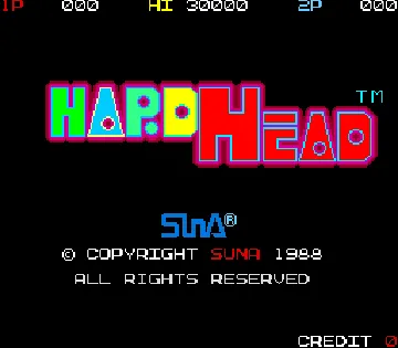 Hard Head (bootleg) screen shot title